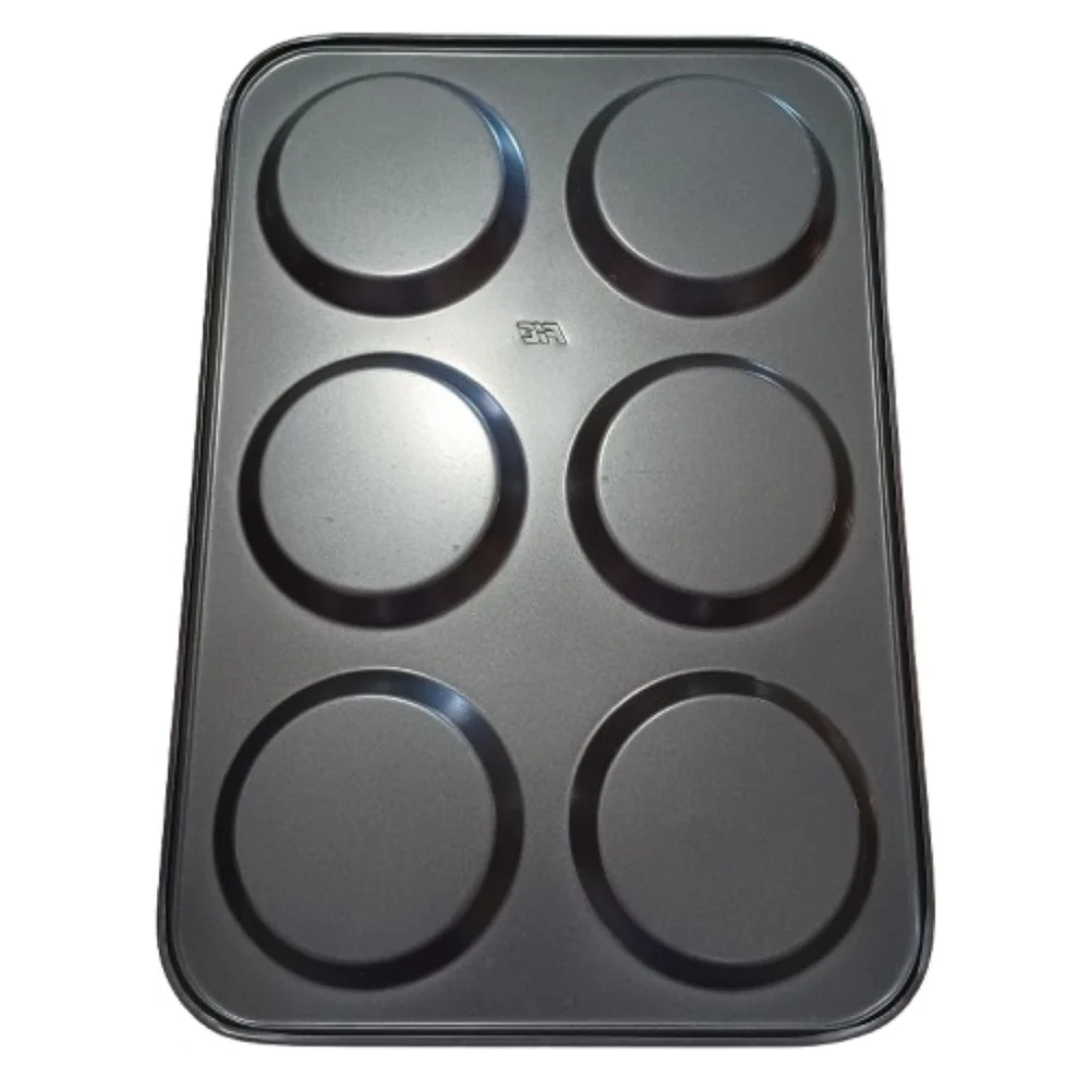 Set Of 4 WILTON & Mixed Brands Nonstick Cup Mini & Shallow Muffin Baking Pans